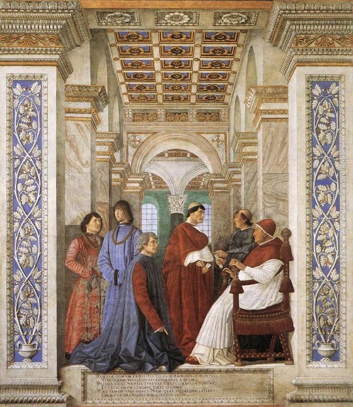 Melozzo Da Forli Foundation of the Library